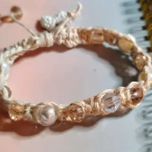 Macrame Bracelets with Beads - Handmade Jewelry for Women