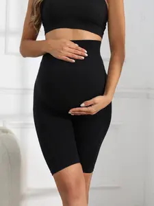 Yoga Women's Maternity Biker Shorts, Comfortable High-waisted Design for Pregnancy Workouts, Soft Athletic Fitness Yoga Bottoms, Pregnancy Clothes, Maternity Clothing, Pregnancy Must Haves, Maternity Supplies, Prenatal Maternity Clothing