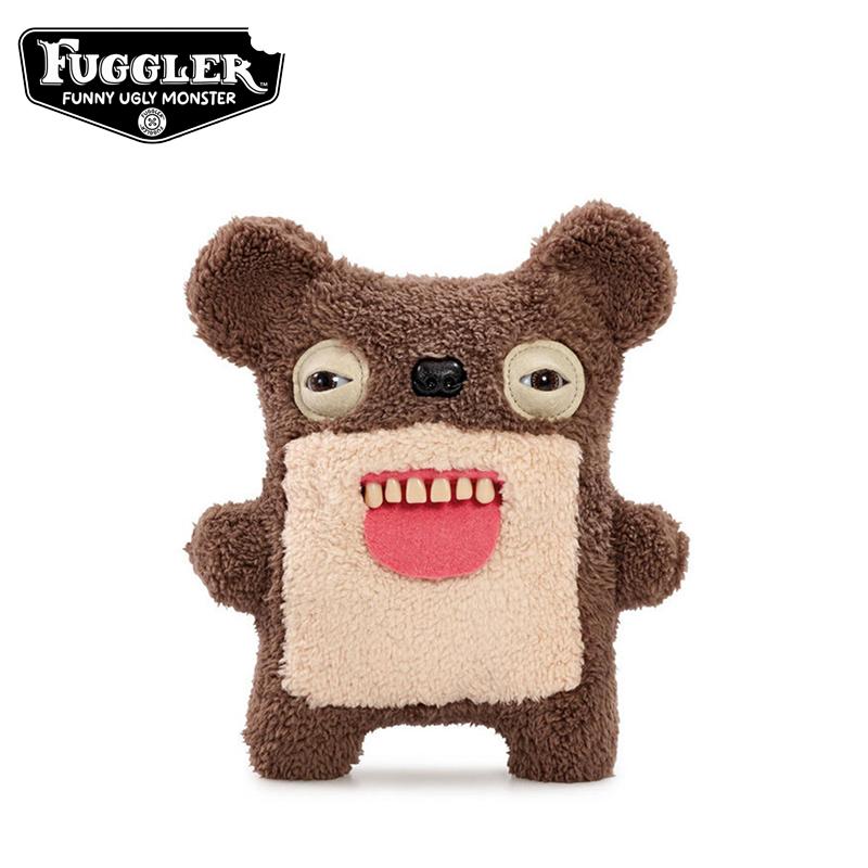 100% Original Fuggler Funny Ugly Monster Plush Toy – Tooth Creature Stuffed Doll, Hairy Furry Plushie Gift for Kids & Collectors, Mini Rascals Series