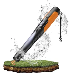 Metal Detector Pinpointer, JKUSS 4 Modes Search Treasure Pinpointing Finder Probe with LCD Display, Professional Waterproof Handheld Pin Pointer Wand, Metal Detector for Adults, Kids