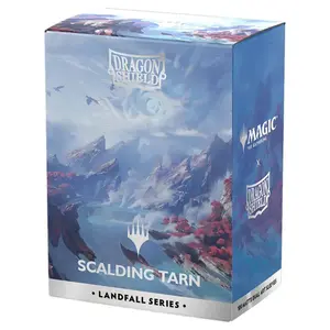 Dragon Shield: Magic the Gathering: Landfall Series: Scalding Tarn (100) Dual Matt [Sleeves]