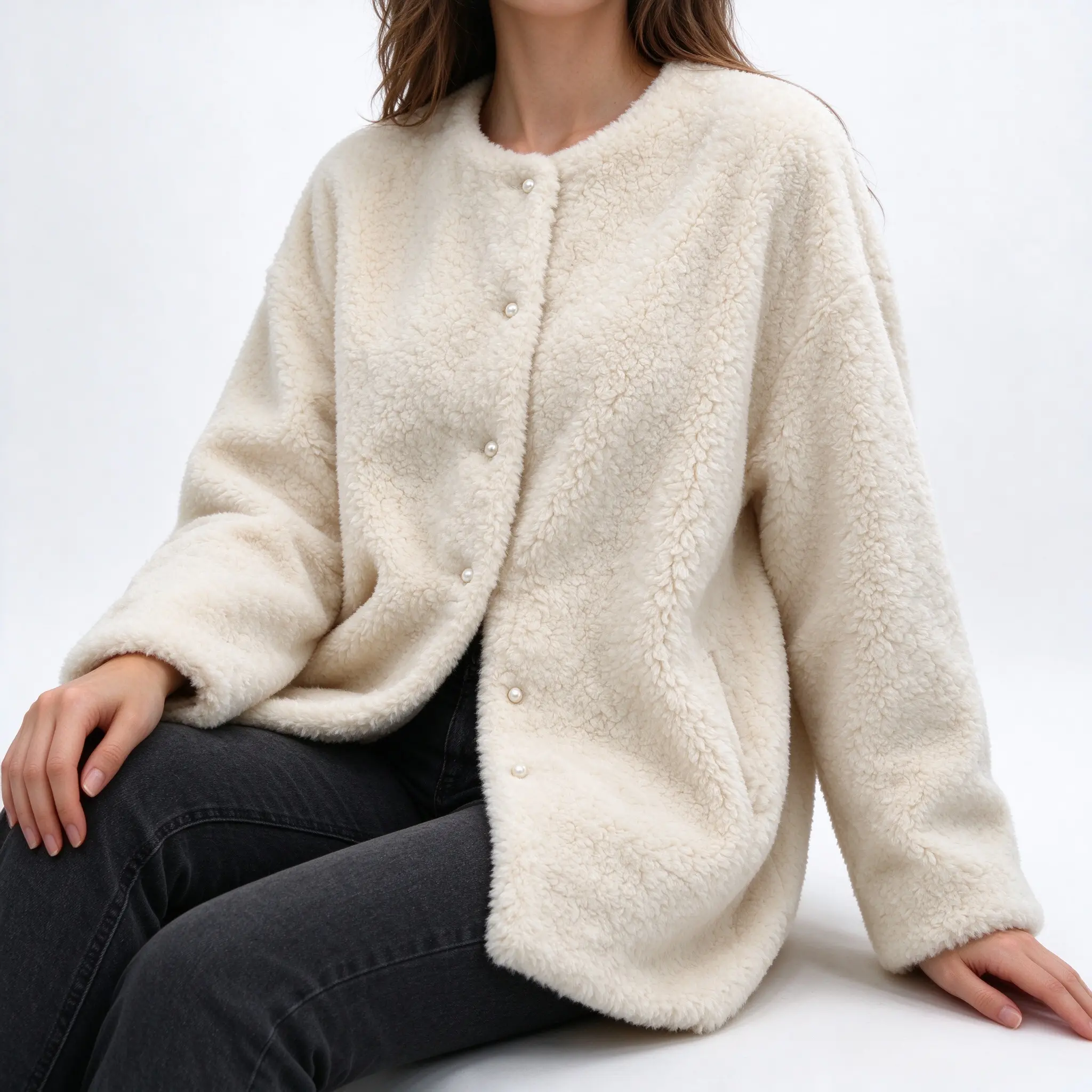 Luxury Plush Warm streetwear jacket for Women, Faux Fur Coat, Ideal for North face, Cozy for Home and Party Use, Fall and Winter Cold Weather Outerwear