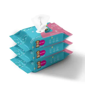 Baby Wipes Unscented Wet Wipes 99% Water Based with Aloe Vera Fragrance Free Travel Pack 20 ct Hypoallergenic Water wipes for Sensitive Skin Toallitas Húmedas para Bebés Bulk Available