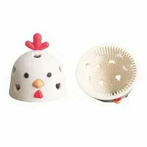Silicone Egg Cleaning Brush, 1 Count Cute Chicken Design Egg Washer, Kitchen Egg Cleaning Tool for Home Dining Room Barbecue Picnic, Kitchen Gadgets, Kitchenware