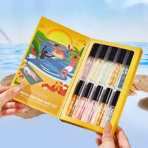 10-Piece Summer Brazilian Romantic Perfume Set, Vanilla & Caramel Scented, Perfect Gift for Women, Christmas & Halloween, Perfume Gift Sets