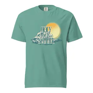 Holy Girl Summer Short Sleeve Tee - Casual T-Shirt for All Seasons