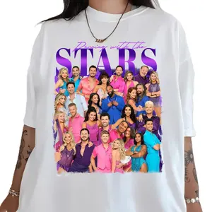 Group Dancing With The Stars 2025, DWTS 2025 Shirt, The Stars Fan Gift, Gift For Her For Him, Womenswear, Menswear, Full Size, Full Color