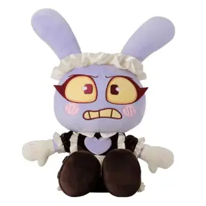 Maid Jax Plush Doll Maid Jax Digital Circus Plush Toy The Amazing Digital Circus Jax Toy Jax Maid Plush Halloween Christmas Gift