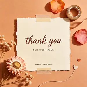 2-SOVS Thank You Card – Complimentary Gift Insert (1 Count)