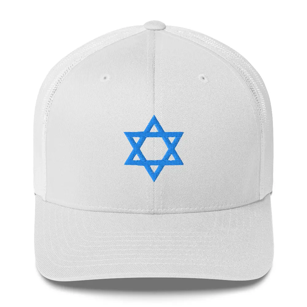 Star of David Trucker Hat | Hebrew Jewish Pride