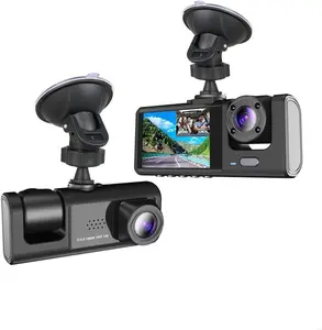 Dash Camera for Car Security Camera Dash Cam Mini Car Recorder  Inch Screen Front and Inside Dual Car Cameras P with WDR, Night Vision, GSensor Auto Lock, Loop Recording