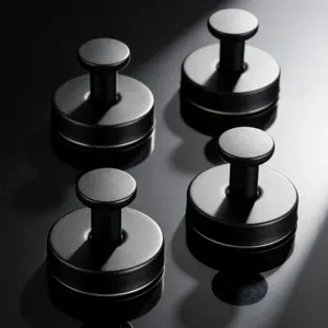 Strong Suction Cup Hooks Punch-Free, Multipurpose Bathroom Towel Kitchen Hooks for Glass Tile Wall