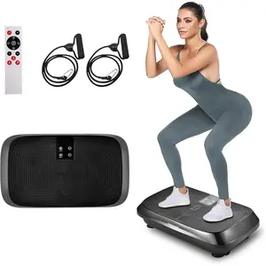 Vibration Plate Exercise Machine Vibration Platform for Weight Loss, Vibration Plate for Lymphatic Drainage Whole Body Power Shaker Home Workout Equipment