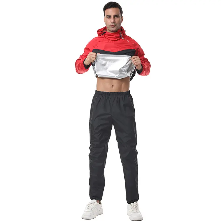 Black and red assault suit set