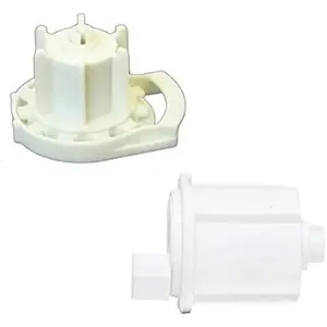 R24-1 1/2" Roller Shade Clutch (R24C53W) and End Pin (REP53W) Set, in White