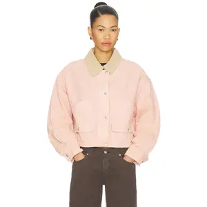 BLANKNYC Collared Jacket in Lawn Party