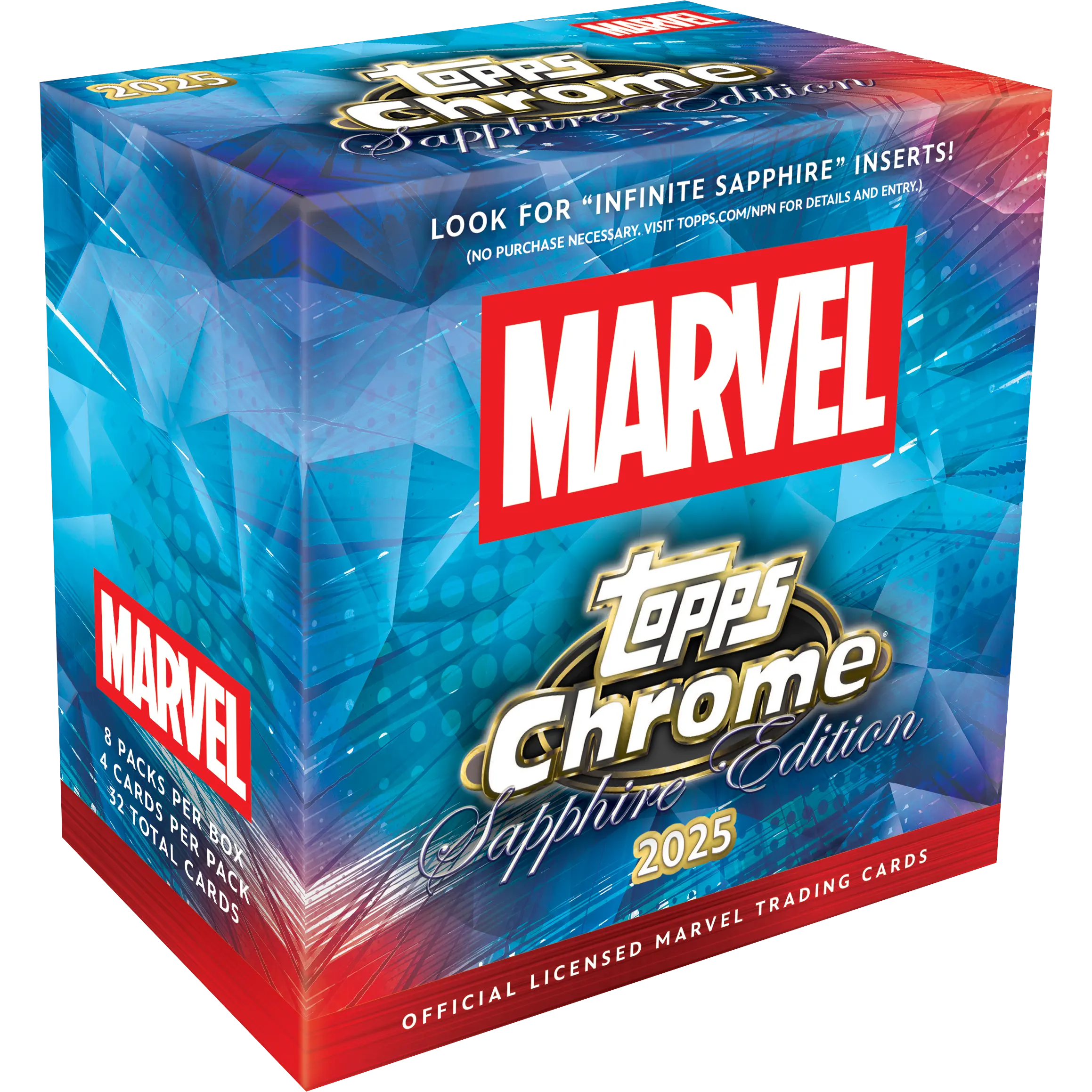 2025 Topps Marvel Chrome Sapphire Edition