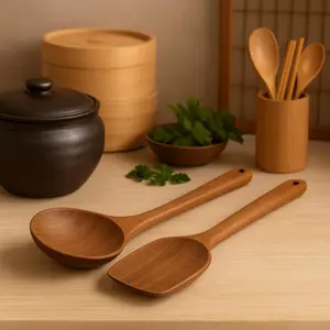 Korean Teak Ladles
