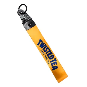 Twisted Tea Keychain Lanyard for Keys and ID - Eye-Catching Design, High-Quality Materials, Durable and Reliable