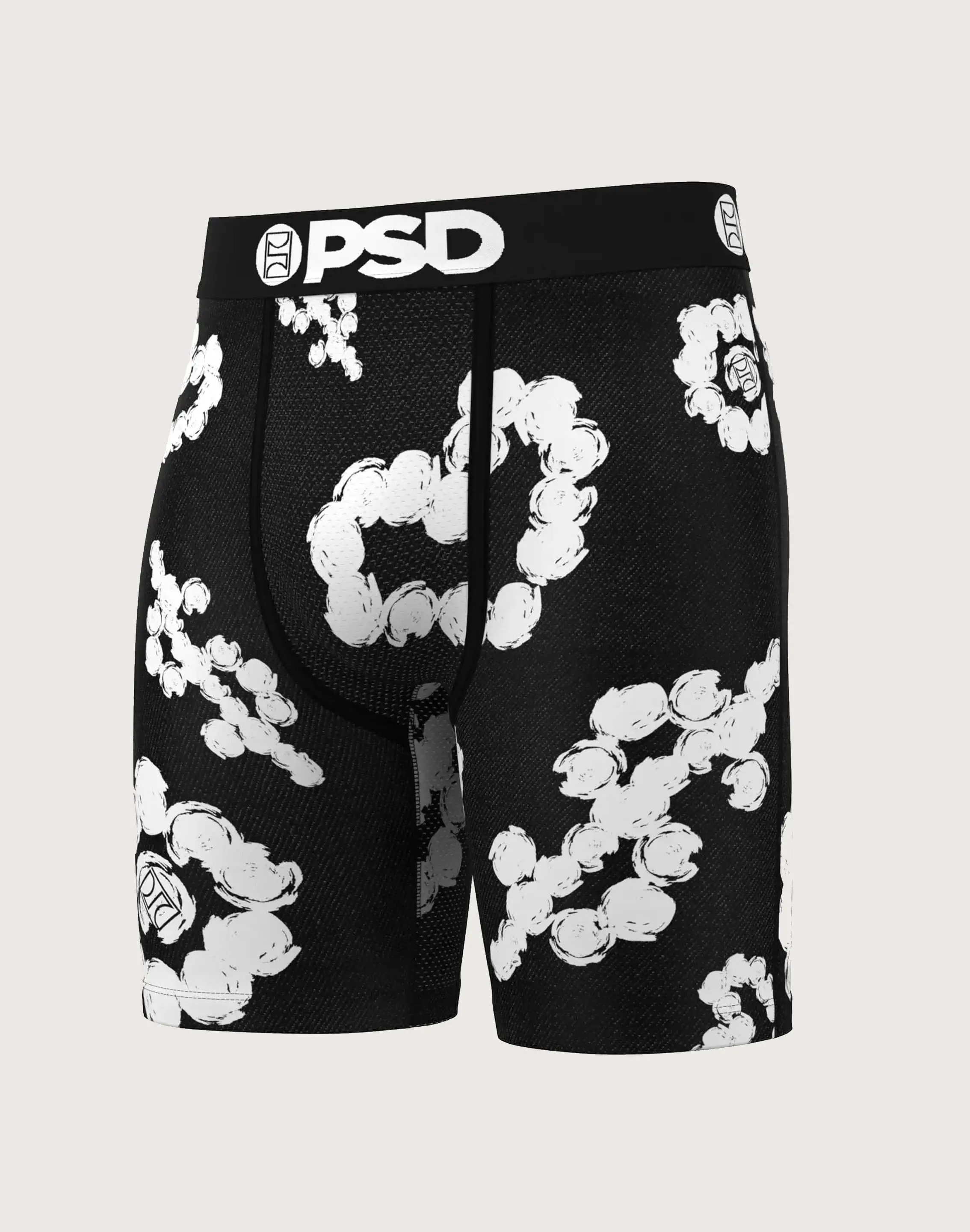 Mens Psd Underwear Cloud Drops Boxer Briefs