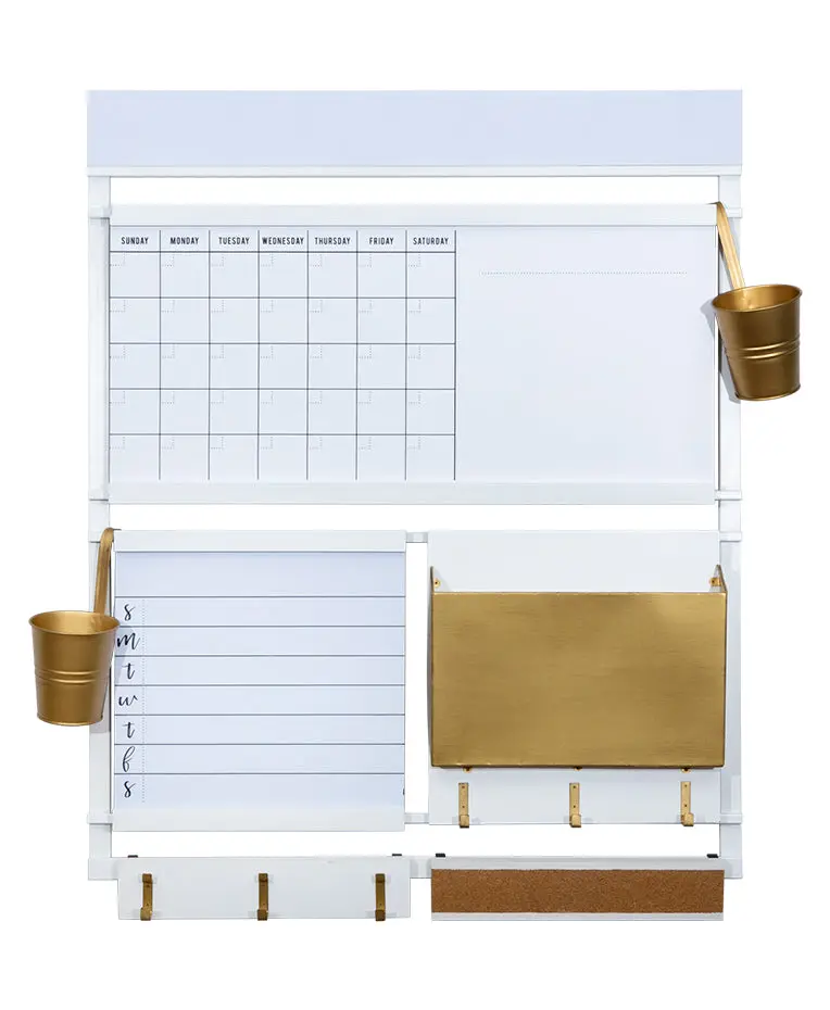 THE HARPER  Wall Organizer by 1THRIVE | Home Organization | Home Schooling | Command Center | Home Office