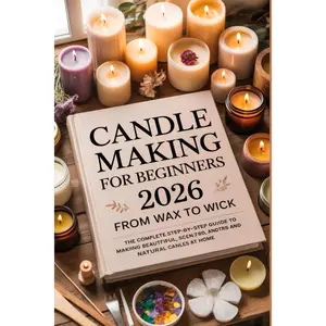 Candle Making for Beginners 2026: From Wax to Wick: The Complete Step-by-Step Guide to Making Beautiful, Scented, and Natural Candles at Home