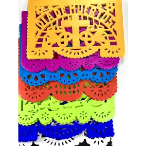 30 Frontales Pack Altar de Ofrendas Dia de Muertos Day of The  Decoration Colorful Medium Size Tissue Paper Mexican Papel Picado.