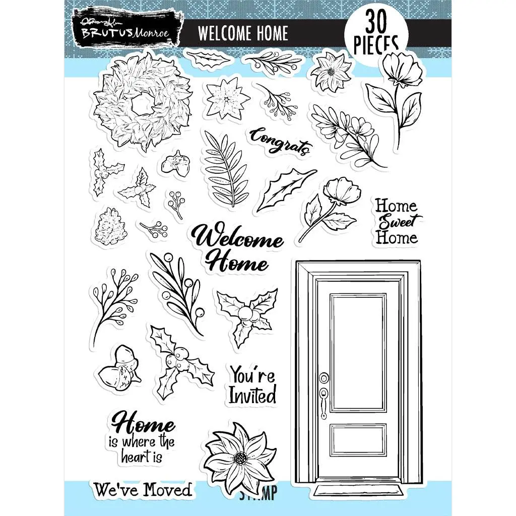 Welcome Home 6x8 Stamp Set
