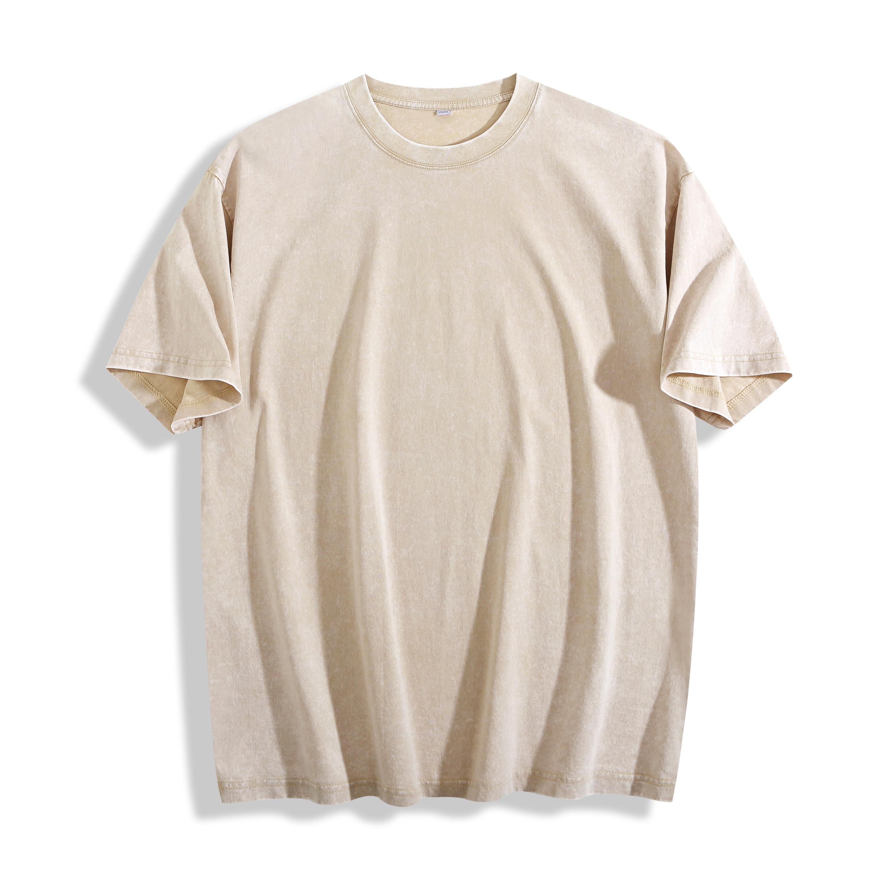 3pack Washed Cotton T-Shirt Heavyweight Feel Premium Fabric  Capsule Wardrobe Staple 2026