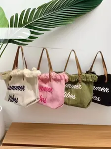 Fashion Letter Pattern Commuter Tote Bag, Large Capacity Shoulder Bag for Women & Men, Casual Trendy Versatile High-quality Daily Commuting Bag