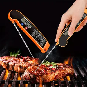 Digital Thermometer, Digital Cooking Thermometer, 1 Count Accurate Digital Meat Thermometer, Monitor Temperature with Ease, Household Kitchen Appliance Parts & Accessories