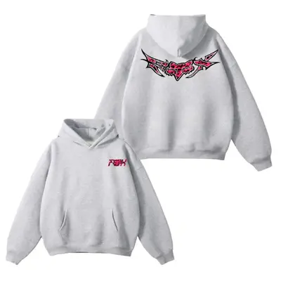 White Monster Energy Fox Hoodie Fox Monster Hoodie TikTok Shop - Main Image