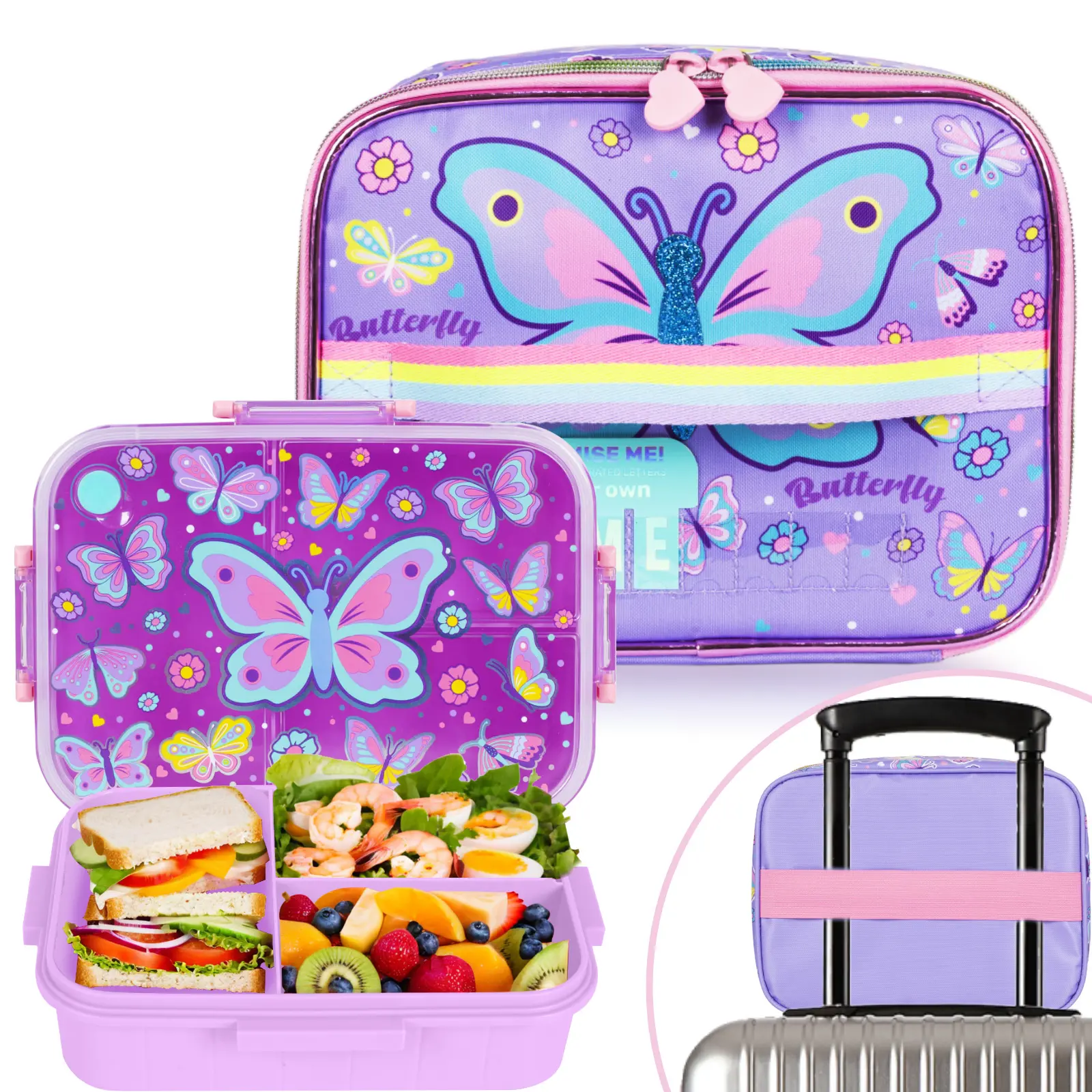 Butterfly Lunch Box Set
