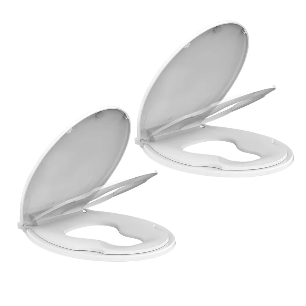 2 Pack Round Toilet Seat
