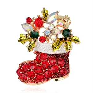 Christmas Series Ornaments Christmas Boots Brooches Corsages New Danrun Ornaments