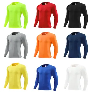 gunwook compression shirt Men's Long-Sleeve Compression Sportswear, Women's Quick-Dry Sports T-shirts, Running & Fitness Apparel, Morning Run Quick-Dry Clothes
