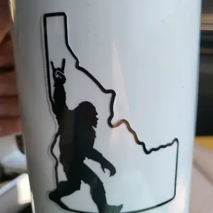 Weather Proofed Idaho Yeti Sticker