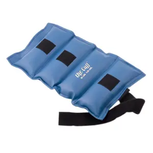 212 MAIN 20lbs Contoured Double-Stitched Heavy-Duty Ankle and Wrist Weights - Blue, Secure Fit, for Rehabilitation, 20lbs Weight