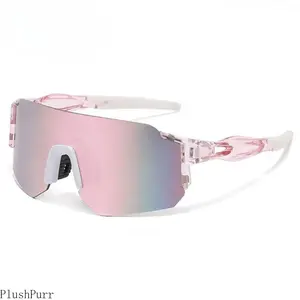 Unisex UV400 Lens Windproof Sports Eyewear - Fashionable Glasses for Outdoor Mountain Biking, Road Biking, Unisex Fashionable Glasses