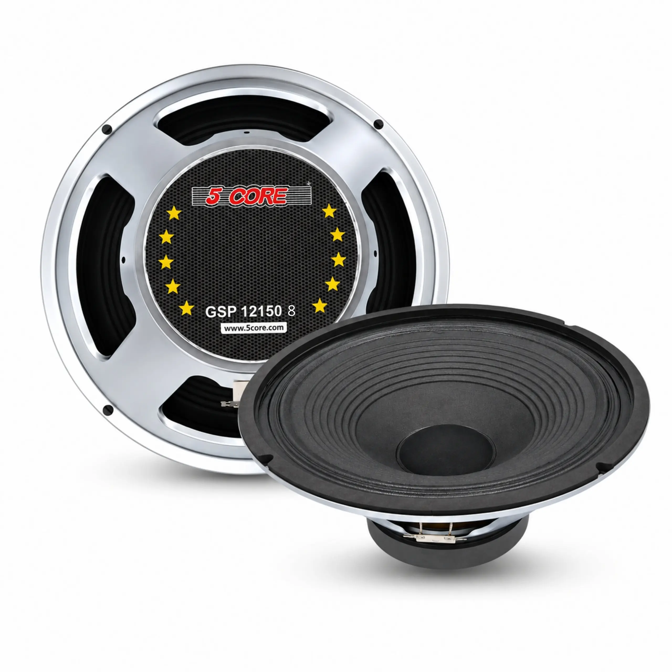 5 Core 12 Inch Guitar Speaker 300W Replacement 8 Ohm Amplifier Cabinet Driver