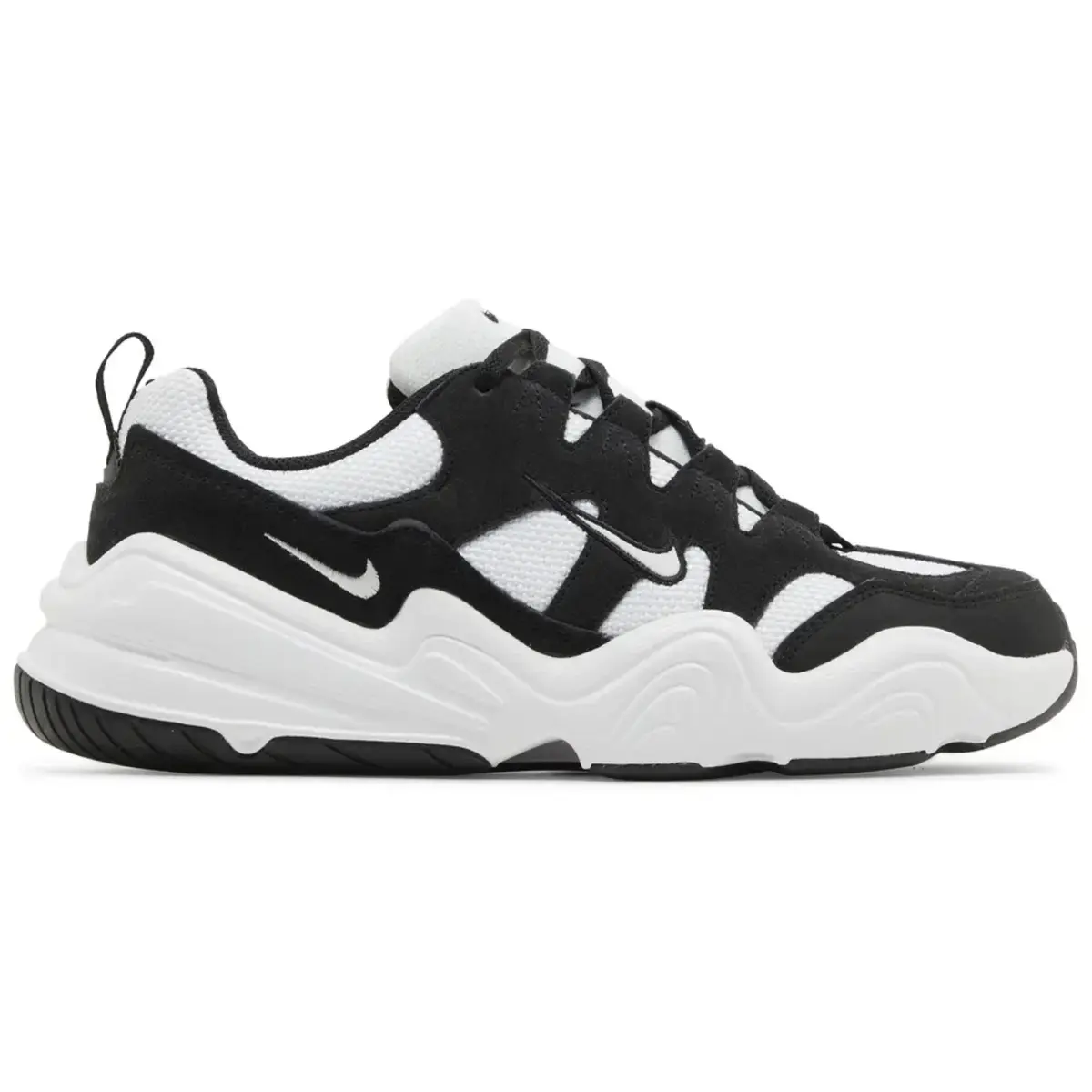 Nike Tech Hera White Black Men's Fashion Shoes New