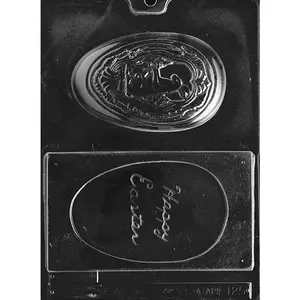 Cameo Bunny Easter Egg Large Chocolate Mold