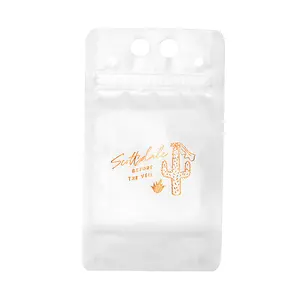 For Your Party Scottsdale Bachelorette Adult Drink Pouches | Pack of 12, 16oz Drink Pouches | Scottsdale Before The Veil | Scottsdale-Themed Wedding, Bachelorette, Cowgirl Theme Party Decorations & Supplies