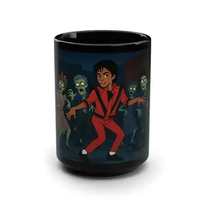 Michael Jackson "Thriller" Coffee Mug - 15oz Animated Art Mug