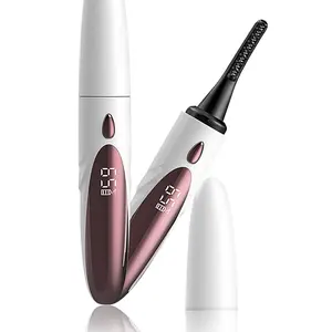Heated Eyelash Curler, new store Rechargeable Electric Eyelash Curler with Eyelash Separator