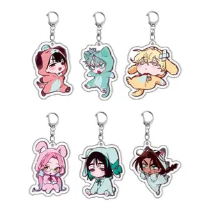 New Trendy Korean Manga Alien Stage Q-Version Keychain Series, Unisex Backpack Pendant,Keychain For Bags