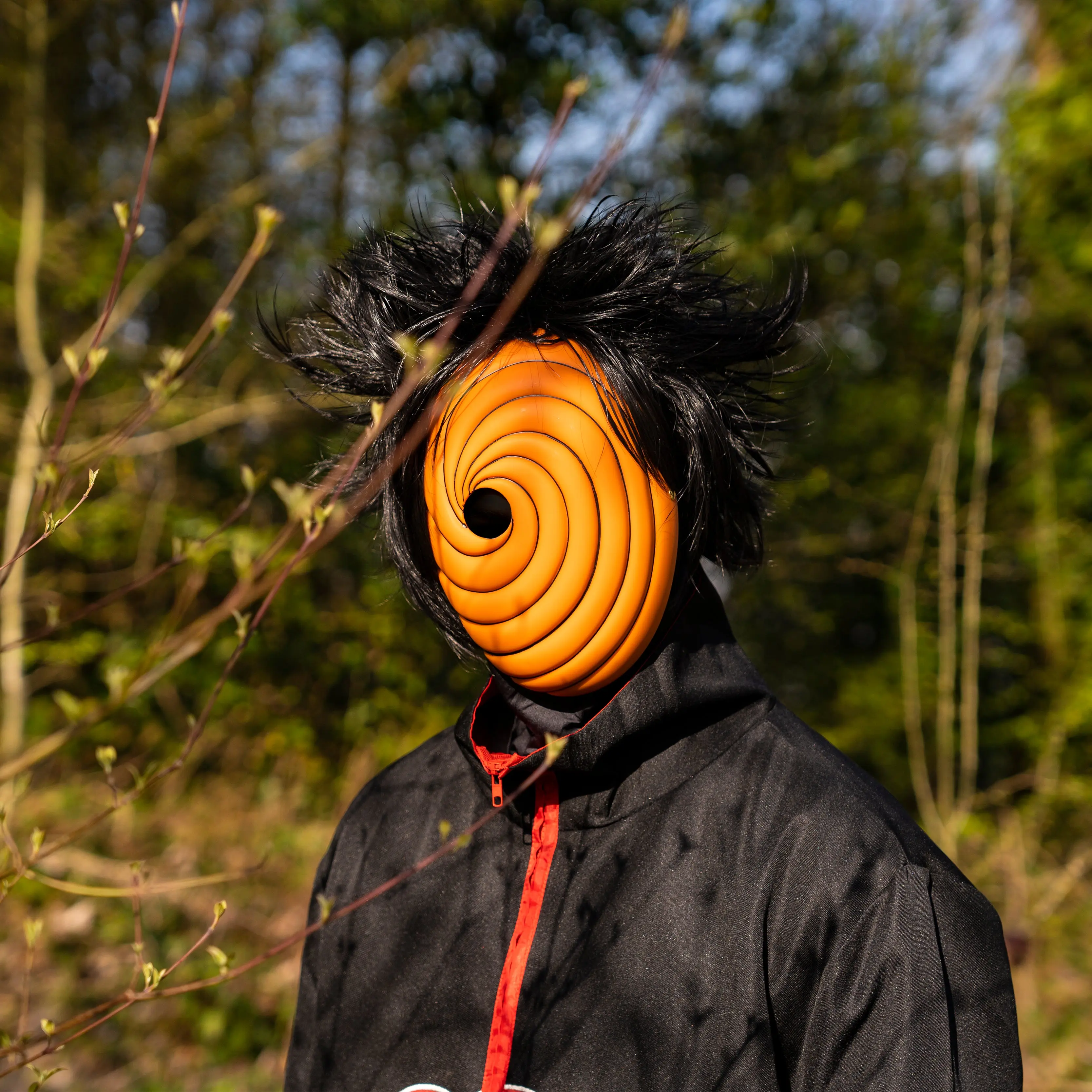ABYSTYLE Naruto Shippuden Tobi Mask Replica Cosplay Anime Manga Cosplay Costumes Accessories Merch Gift