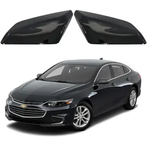 Glossy Black Side Mirror Cover for 2016-2025 Chevrolet Malibu Passenger Driver Side 84026842 84026841