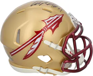 Anquan Boldin Florida State Seminoles Autographed Riddell Speed Mini Helmet - Fanatics Authentic Certified