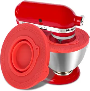 SnapFixMate Silicone Mixers Bowl Cover Compatible with KitchenAid 4.5-5 Quart Tilt-Head Stand Mixers Bowl